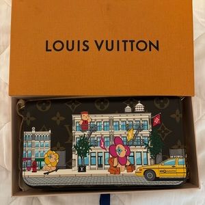 Louis Vuitton Limited Edition Christmas 2022 New York Felicie Pochette w/Chain